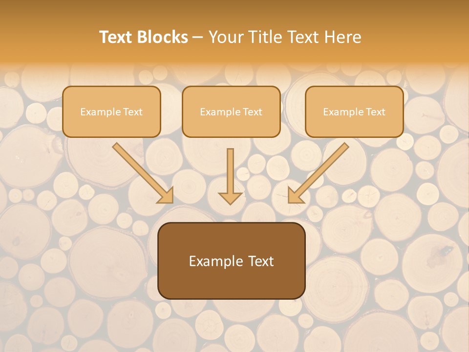 Trees Ridges Crop PowerPoint Template