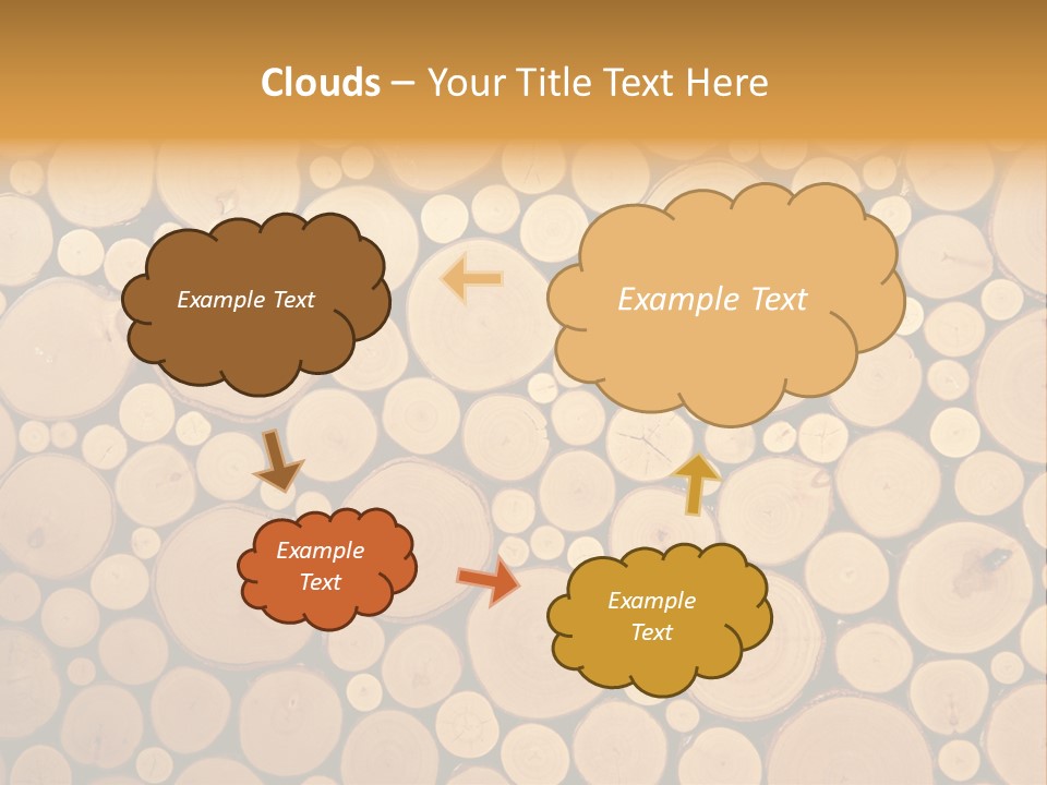 Trees Ridges Crop PowerPoint Template