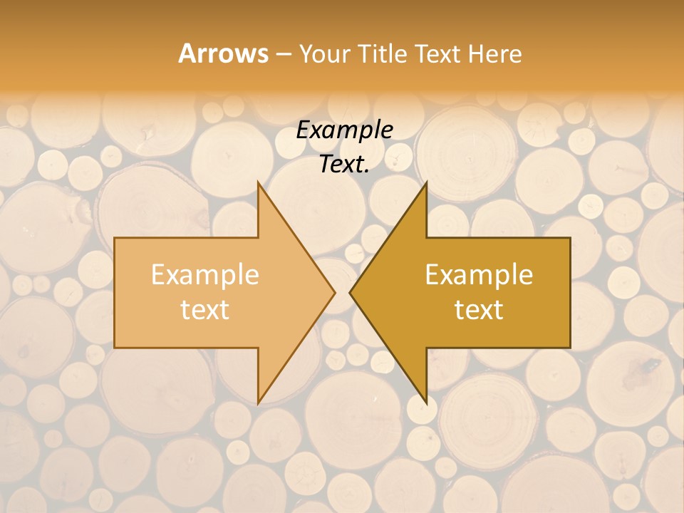 Trees Ridges Crop PowerPoint Template