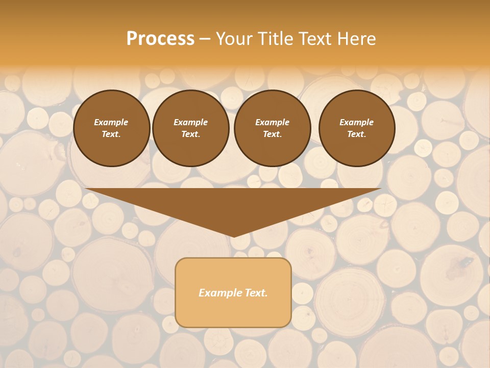Trees Ridges Crop PowerPoint Template