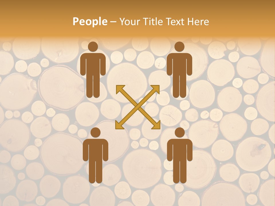 Trees Ridges Crop PowerPoint Template