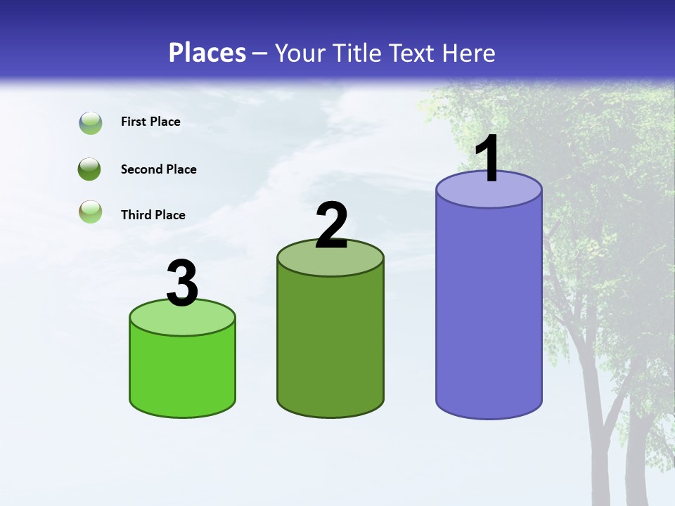 Trees Ecology Flora PowerPoint Template