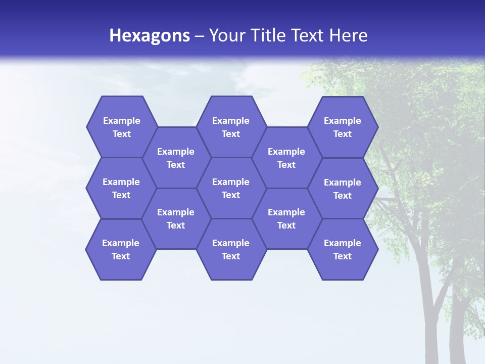 Trees Ecology Flora PowerPoint Template