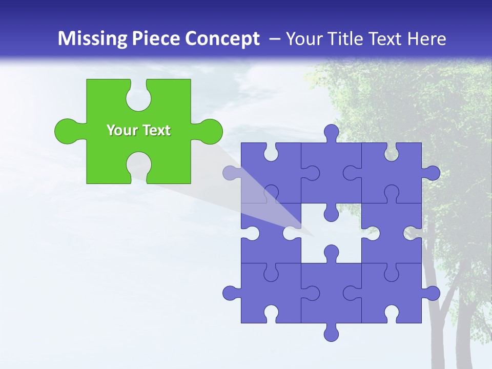 Trees Ecology Flora PowerPoint Template