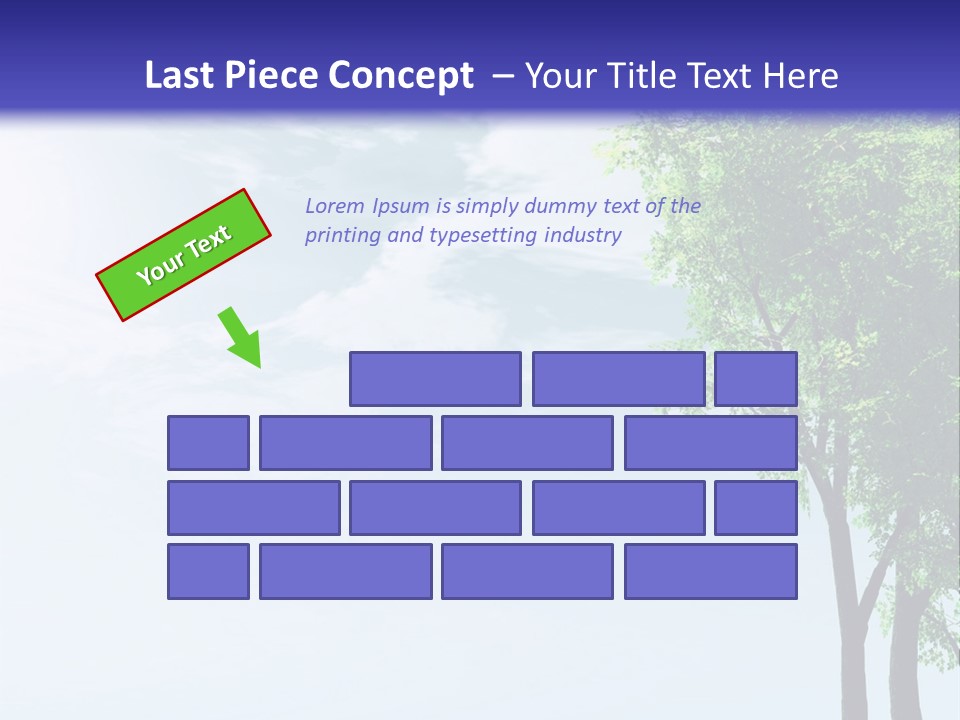 Trees Ecology Flora PowerPoint Template