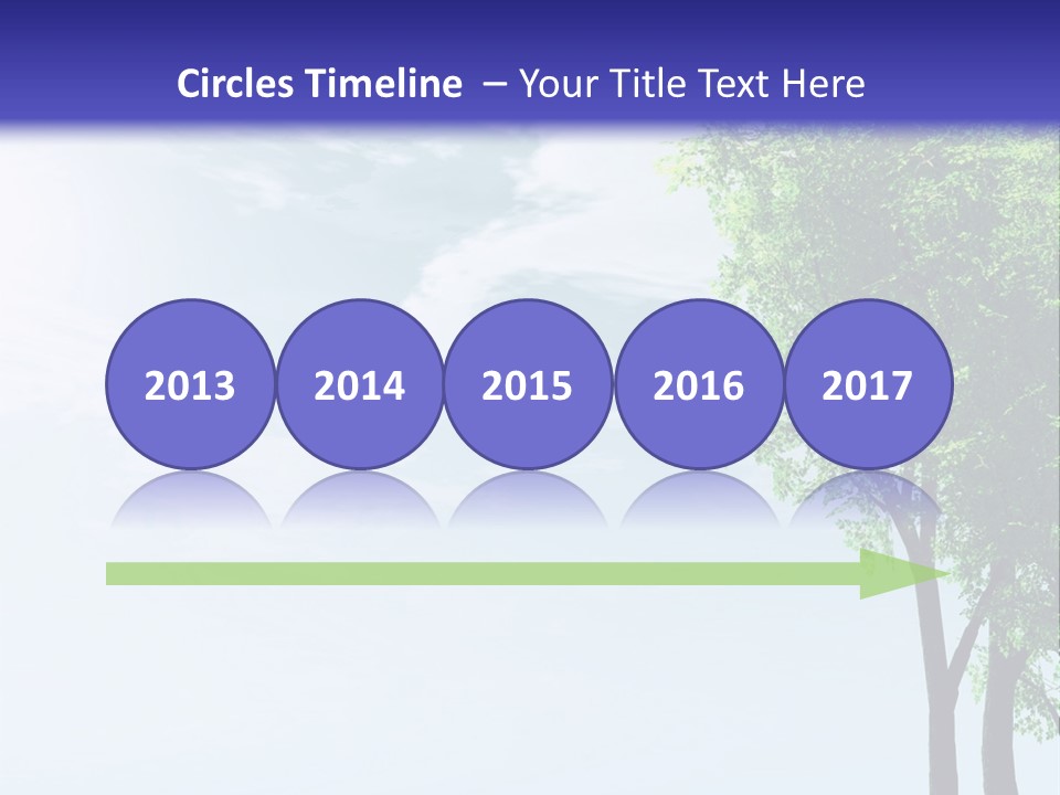 Trees Ecology Flora PowerPoint Template