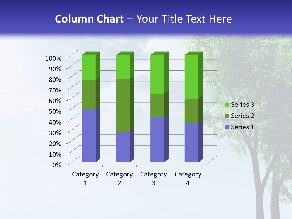 Trees Ecology Flora PowerPoint Template
