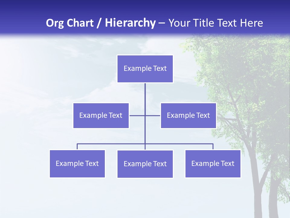 Trees Ecology Flora PowerPoint Template