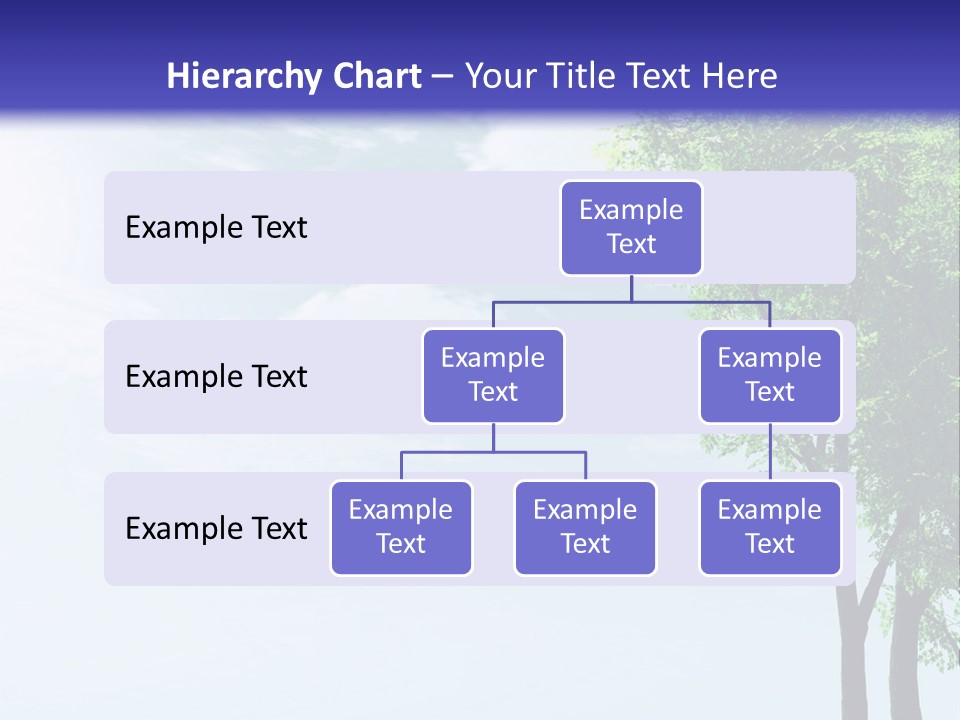 Trees Ecology Flora PowerPoint Template