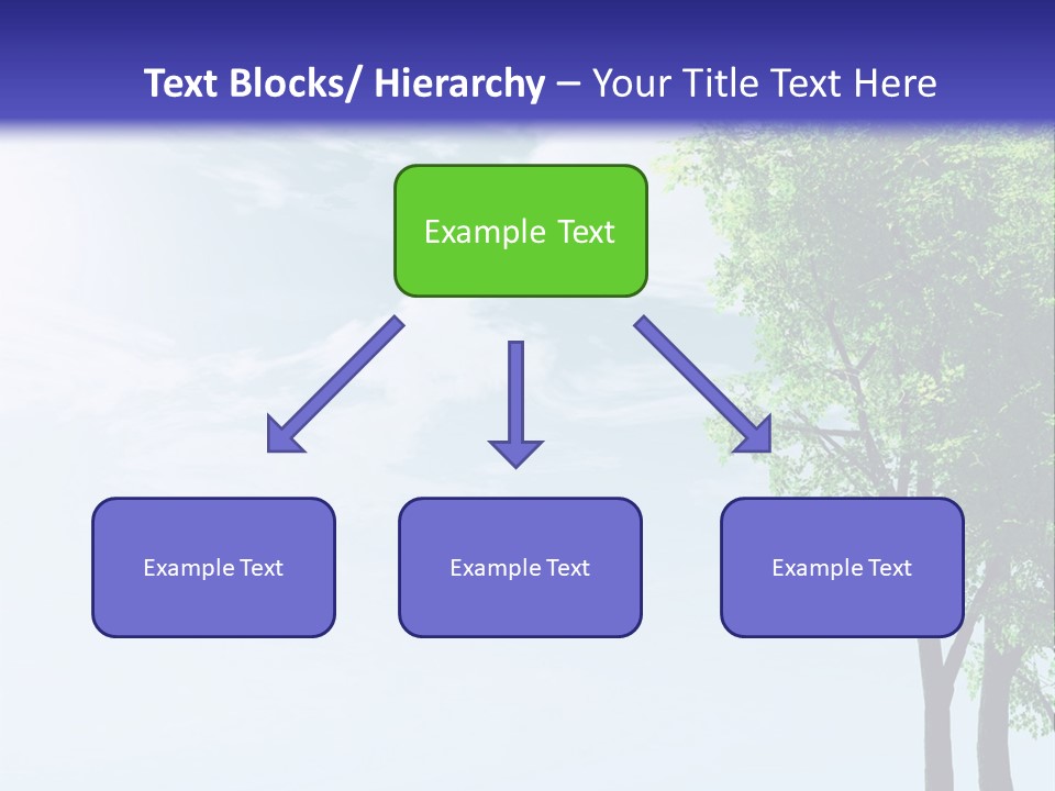 Trees Ecology Flora PowerPoint Template