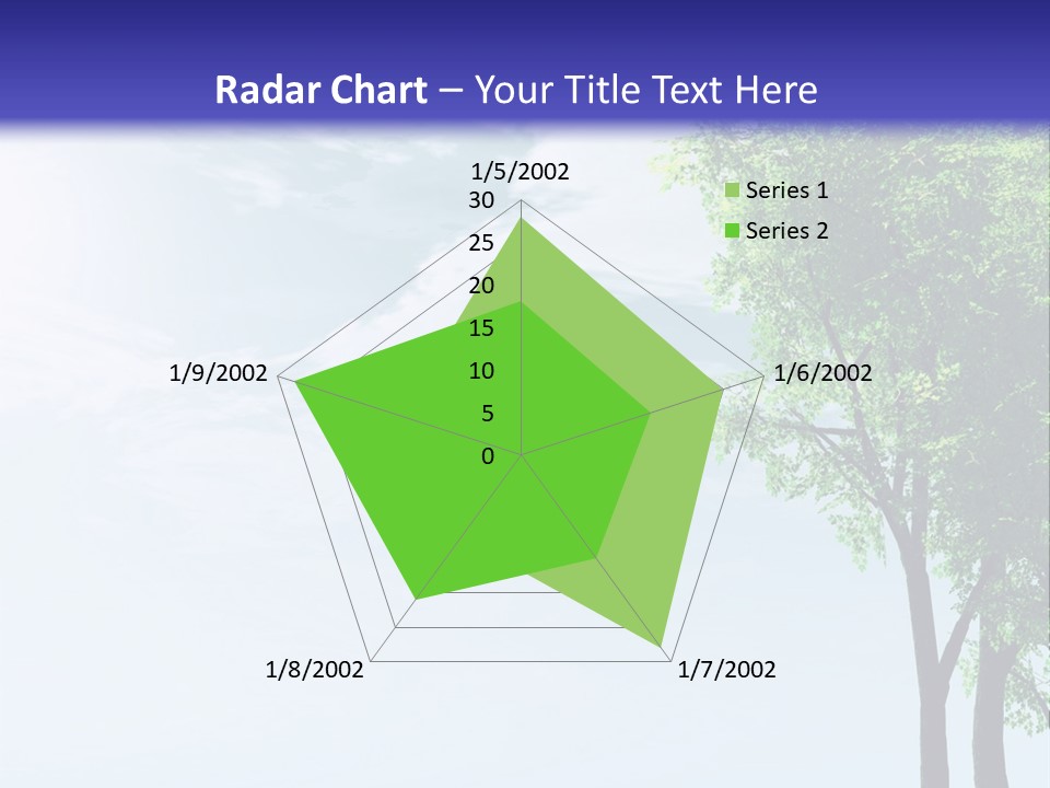 Trees Ecology Flora PowerPoint Template