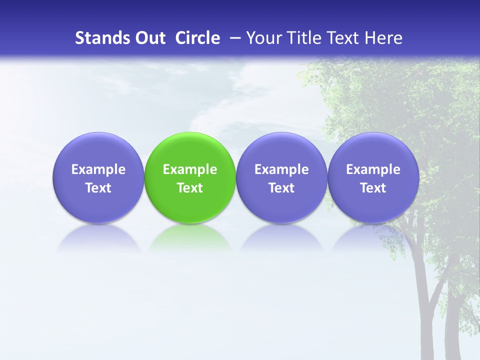 Trees Ecology Flora PowerPoint Template