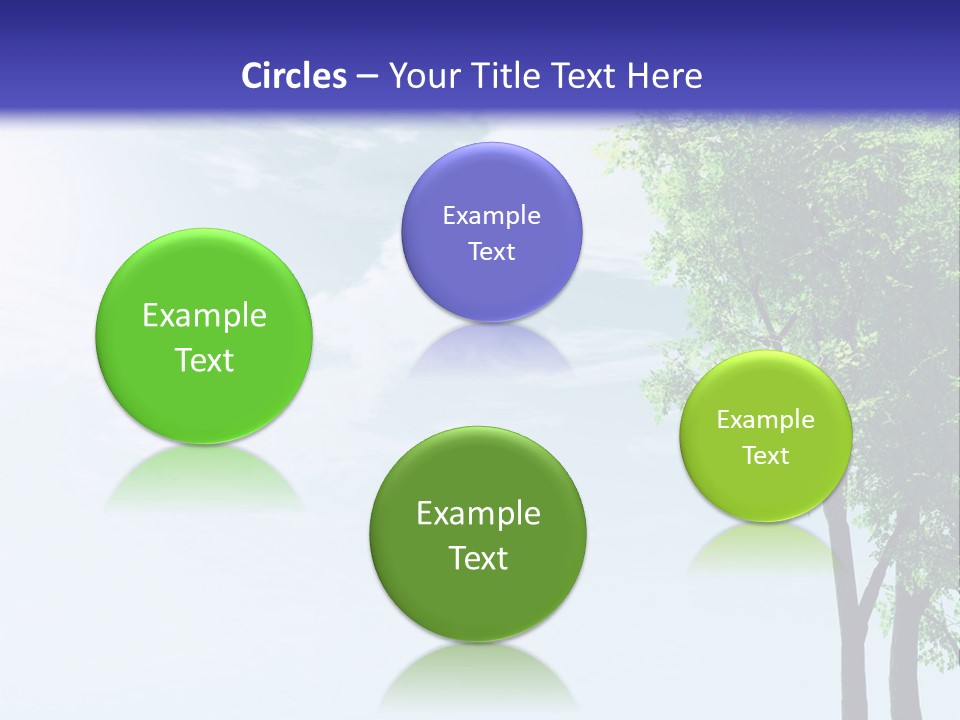 Trees Ecology Flora PowerPoint Template