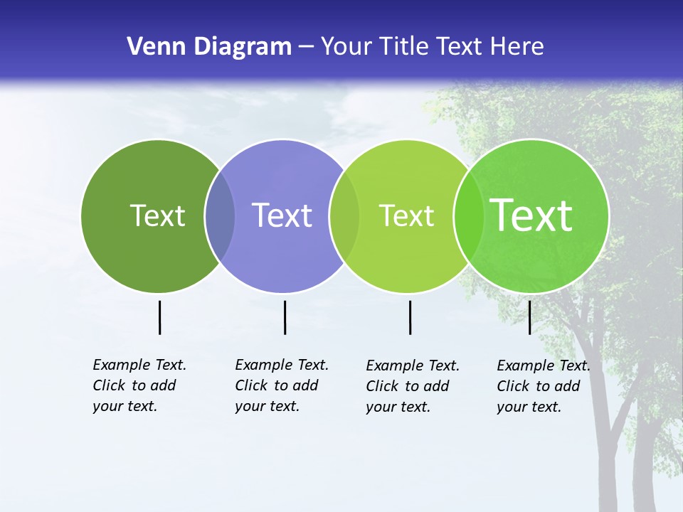 Trees Ecology Flora PowerPoint Template