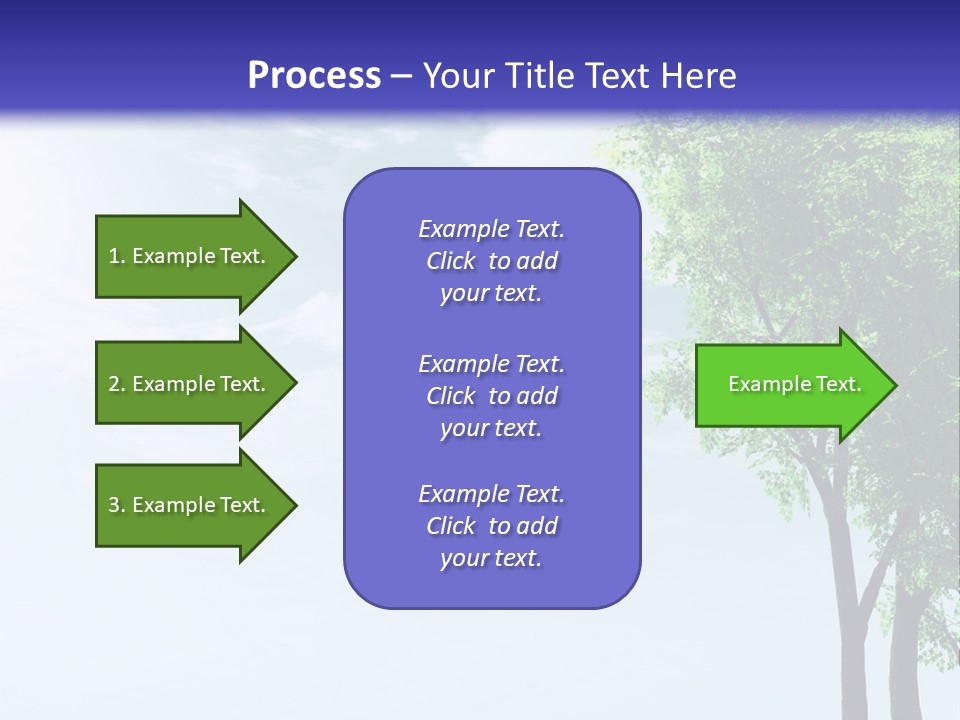 Trees Ecology Flora PowerPoint Template