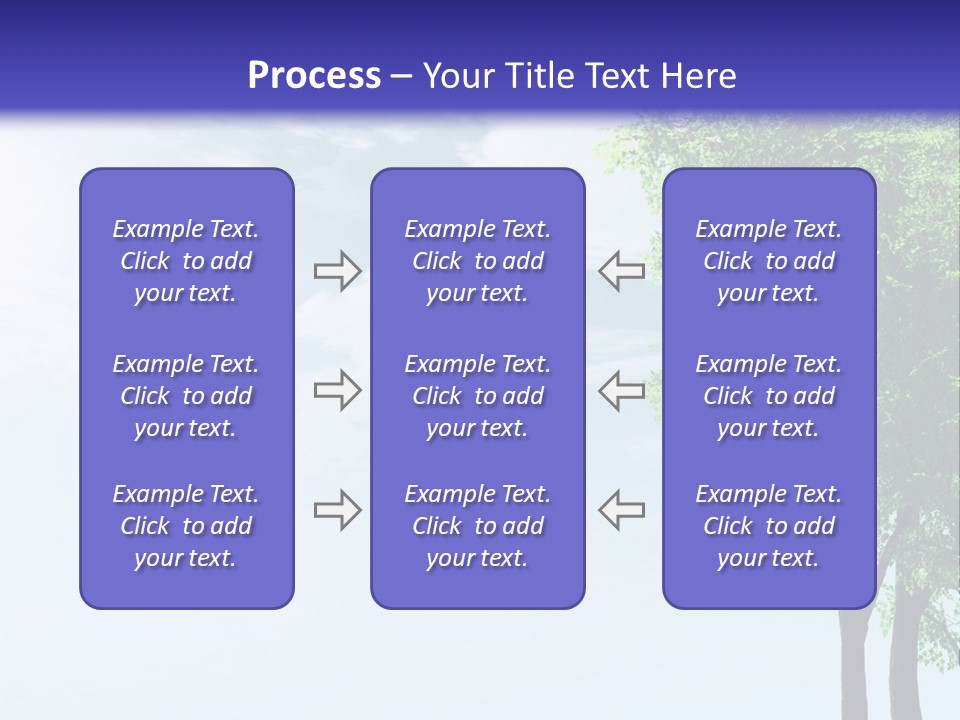 Trees Ecology Flora PowerPoint Template