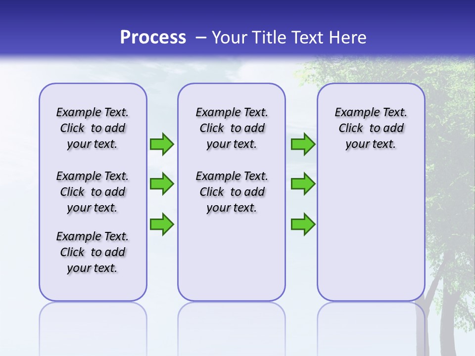 Trees Ecology Flora PowerPoint Template