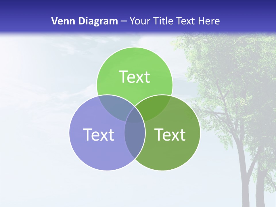 Trees Ecology Flora PowerPoint Template