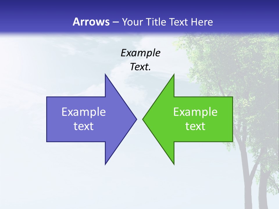 Trees Ecology Flora PowerPoint Template