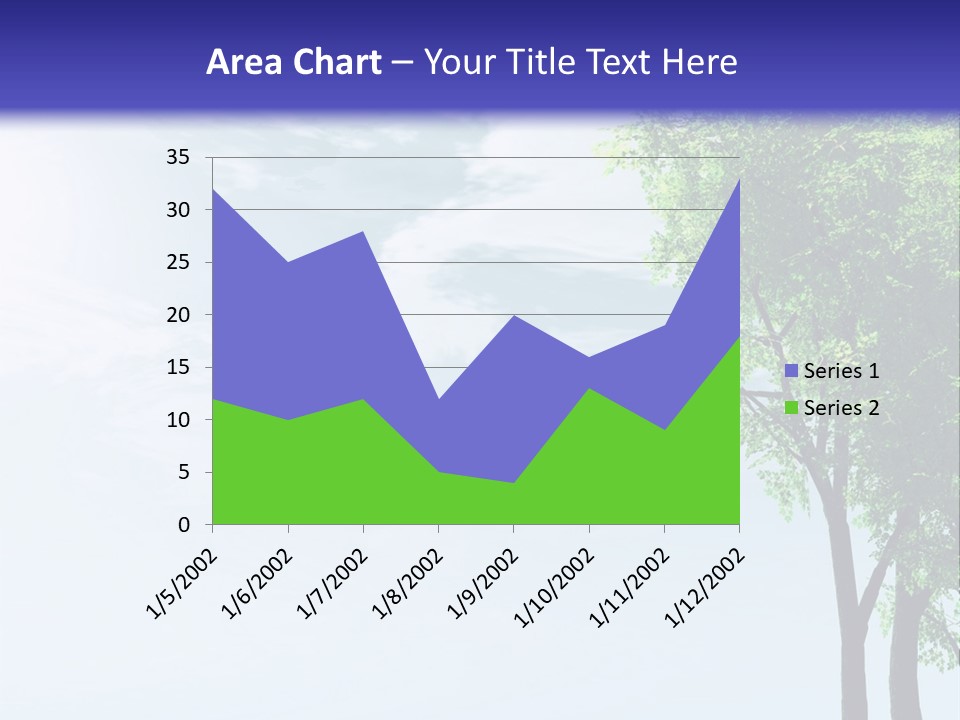 Trees Ecology Flora PowerPoint Template