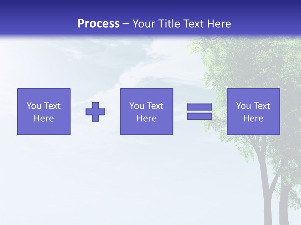 Trees Ecology Flora PowerPoint Template