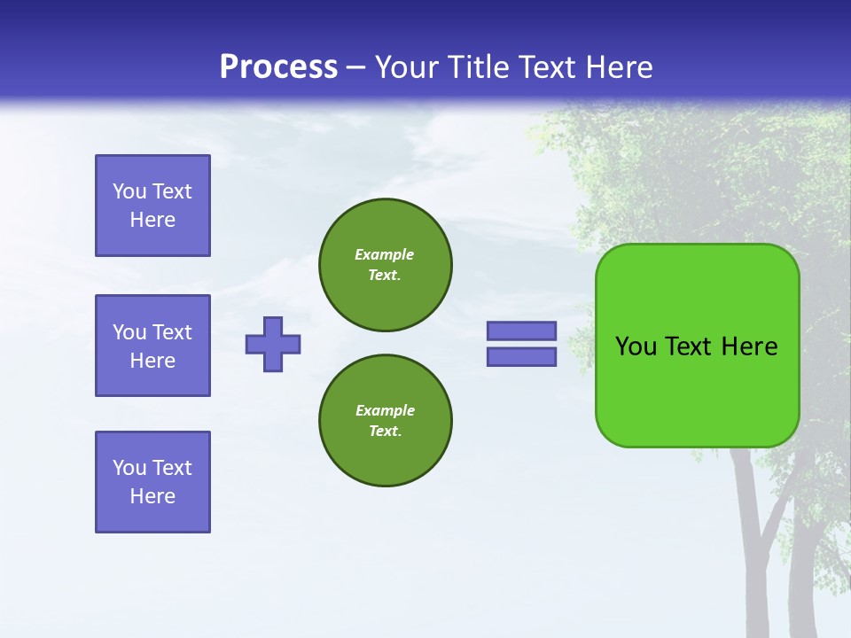 Trees Ecology Flora PowerPoint Template