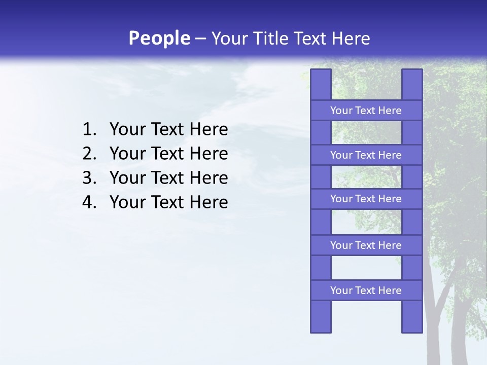 Trees Ecology Flora PowerPoint Template