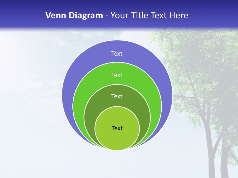 Trees Ecology Flora PowerPoint Template