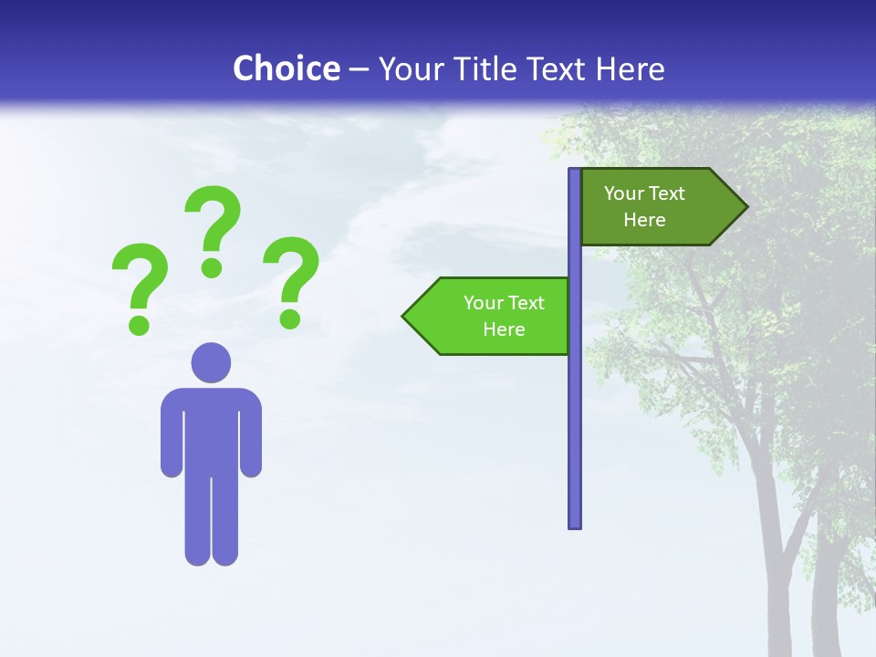 Trees Ecology Flora PowerPoint Template