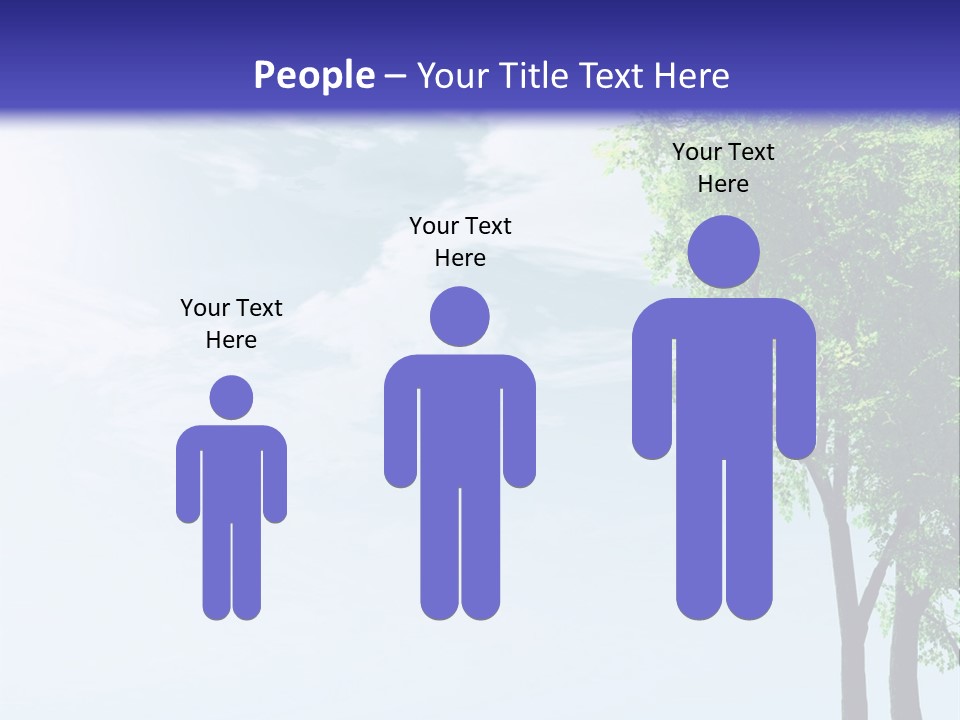 Trees Ecology Flora PowerPoint Template