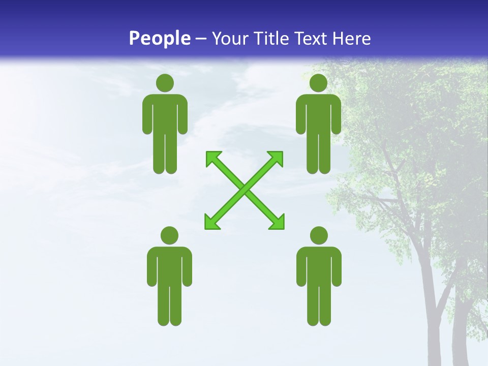 Trees Ecology Flora PowerPoint Template