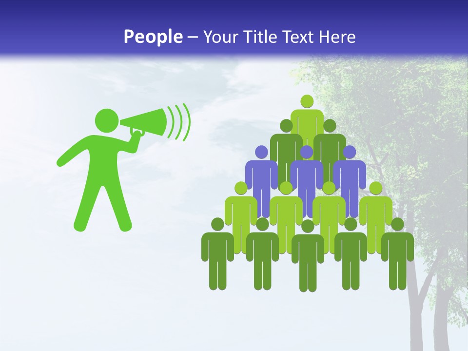 Trees Ecology Flora PowerPoint Template