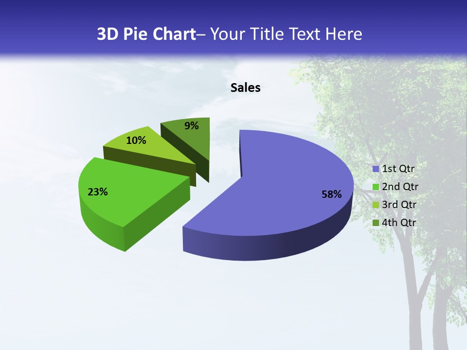 Trees Ecology Flora PowerPoint Template