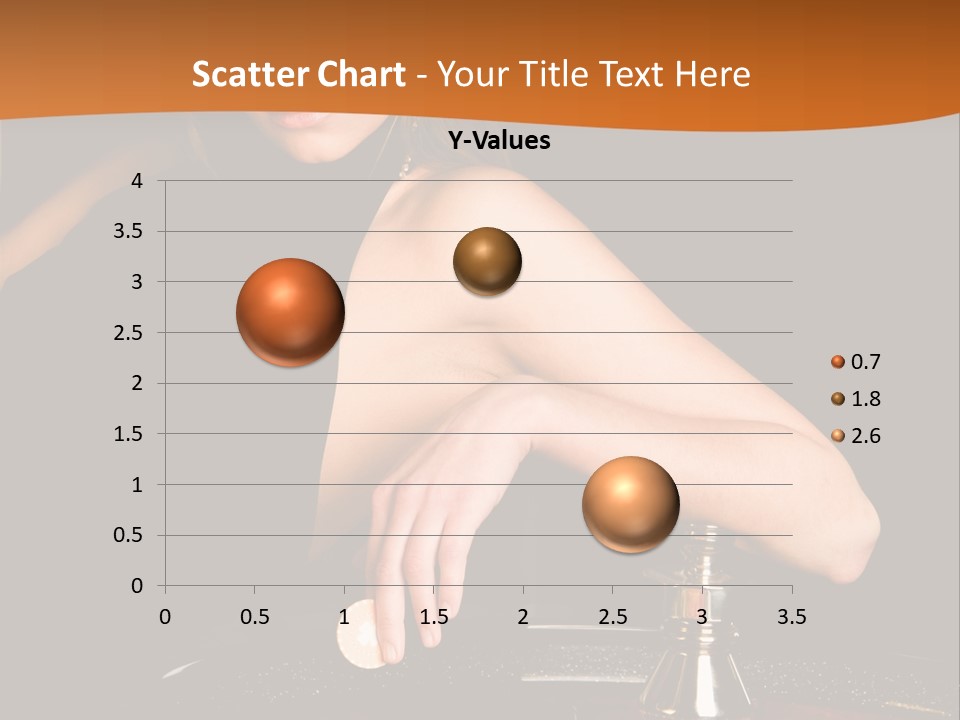 Adult Female Money PowerPoint Template