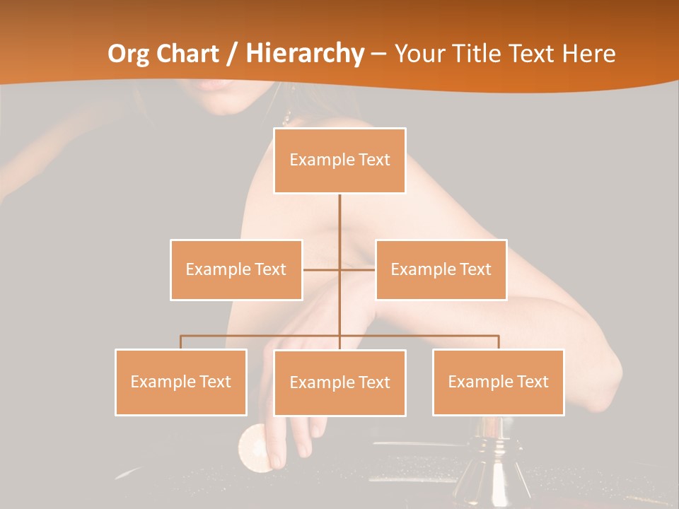 Adult Female Money PowerPoint Template