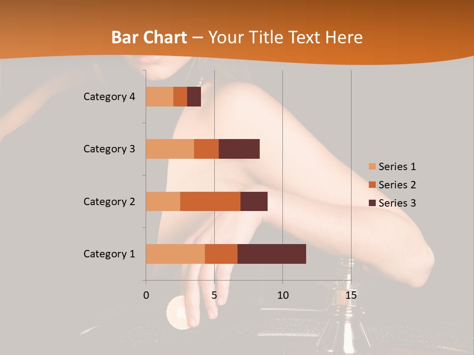Adult Female Money PowerPoint Template