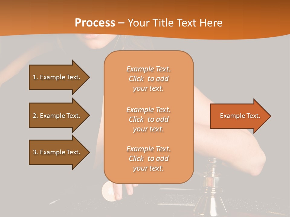 Adult Female Money PowerPoint Template