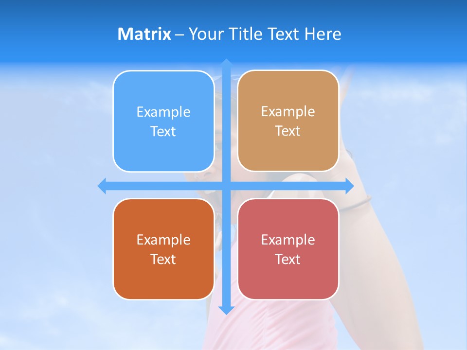 Active Beauty Cheerful PowerPoint Template