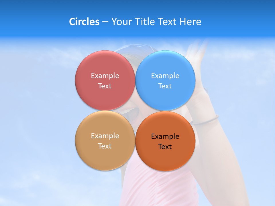 Active Beauty Cheerful PowerPoint Template