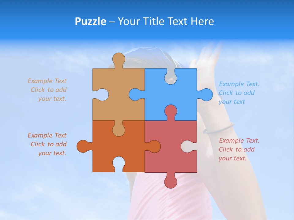 Active Beauty Cheerful PowerPoint Template