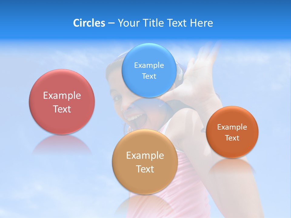 Active Beauty Cheerful PowerPoint Template