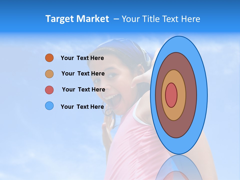 Active Beauty Cheerful PowerPoint Template