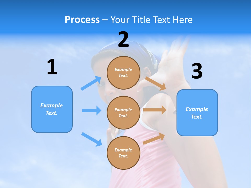 Active Beauty Cheerful PowerPoint Template