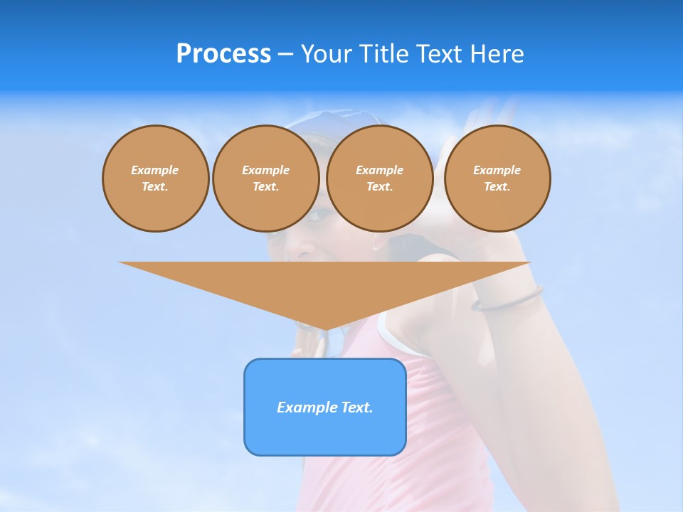 Active Beauty Cheerful PowerPoint Template