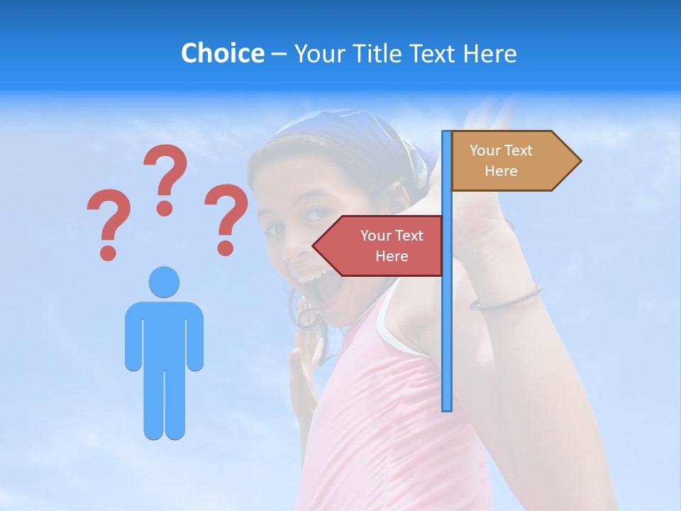 Active Beauty Cheerful PowerPoint Template