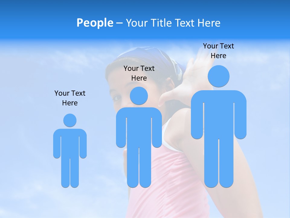 Active Beauty Cheerful PowerPoint Template