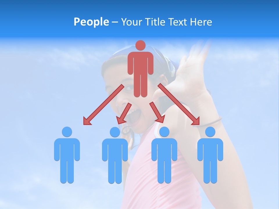 Active Beauty Cheerful PowerPoint Template