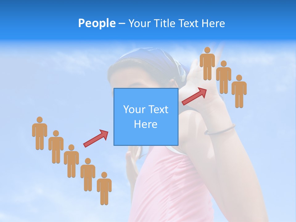 Active Beauty Cheerful PowerPoint Template