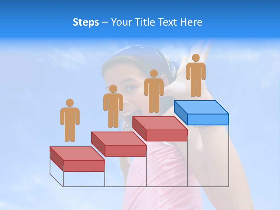 Active Beauty Cheerful PowerPoint Template