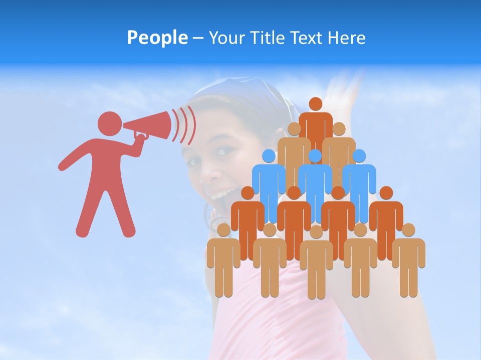 Active Beauty Cheerful PowerPoint Template